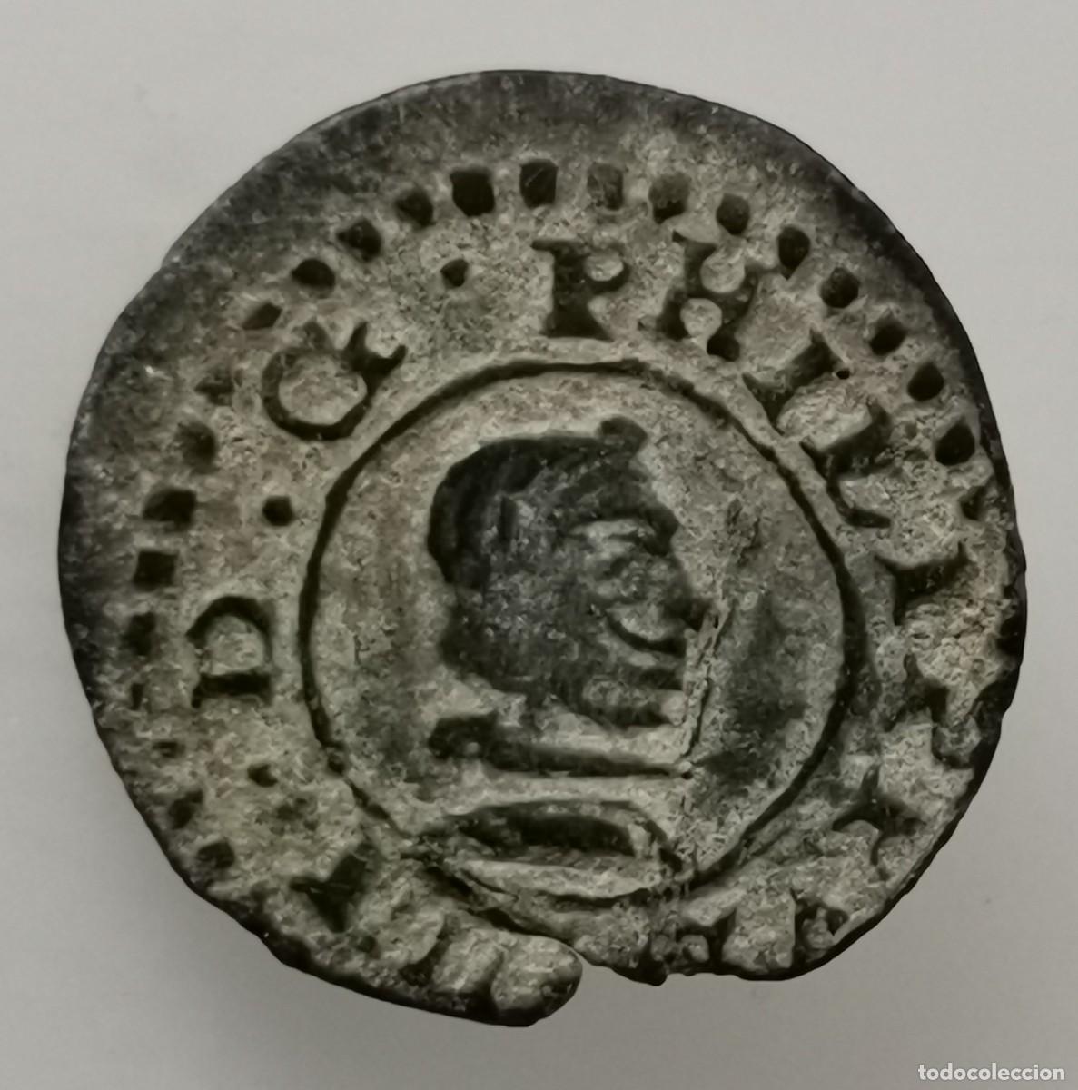 Monedas de Espa&ntilde;a: Felipe IV 4 Maraved&iacute;s 1663 Sevilla. (Ingenio) - Foto 1