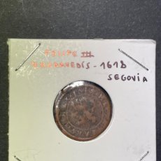 Monedas de España: FELIPE III - 4 MARAVEDÍS - 1618 - SEGOVIA