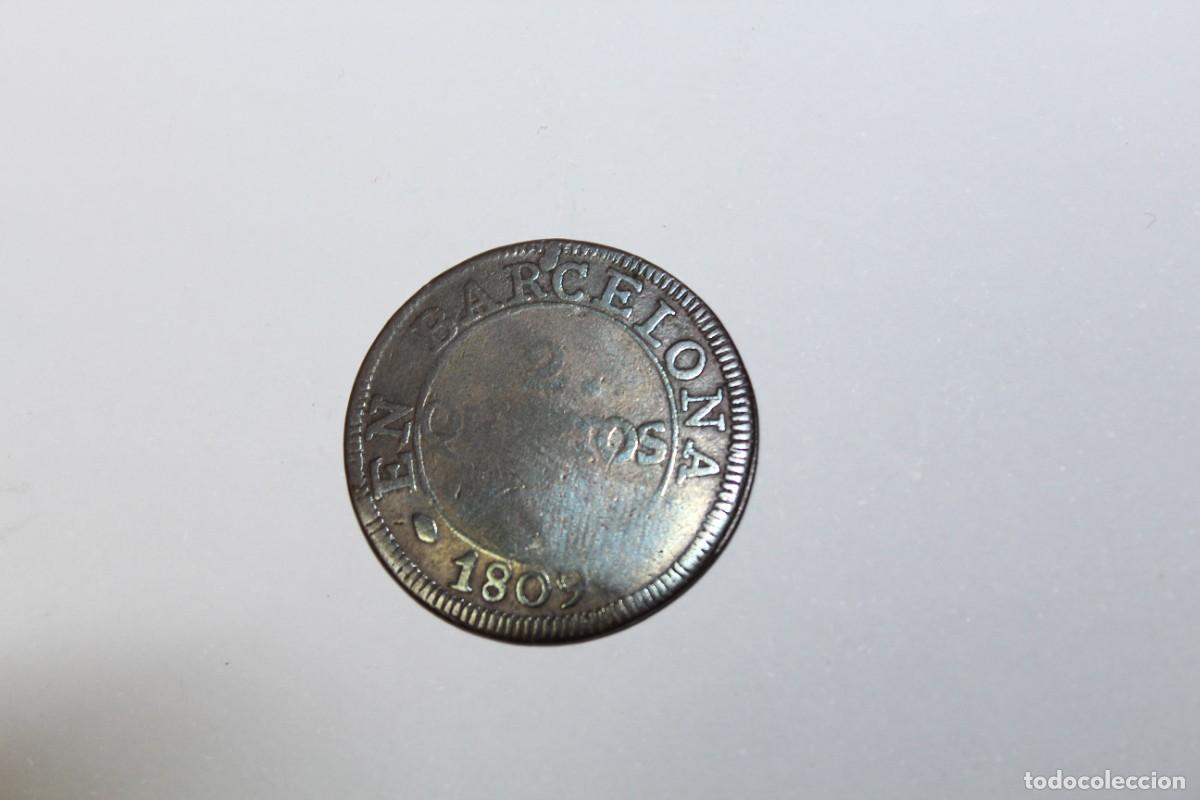 Monedas de Espa&ntilde;a: 2 CUARTOS de 1809 BARCELONA XC 88 en RC - Foto 1