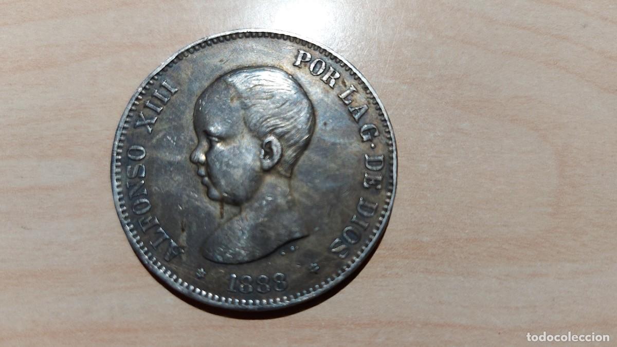 Monedas de Espa&ntilde;a: MONEDA 5 PESETAS ALFONSO XIII - Foto 1