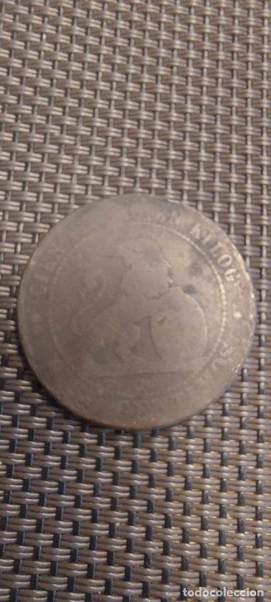 Monedas de Espa&ntilde;a: Moneda 10 c&eacute;ntimos 1870 - Foto 2