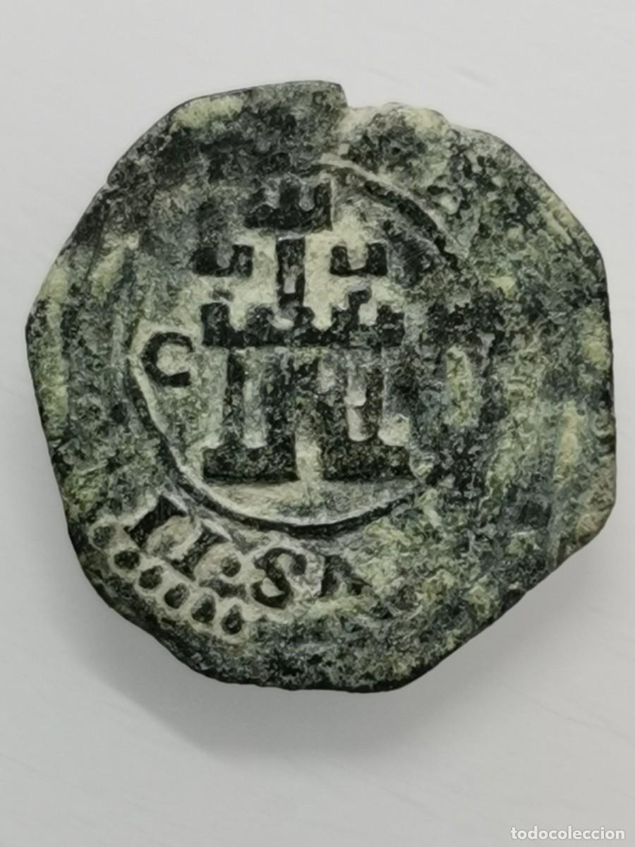 Monedas de Espa&ntilde;a: Felipe III 2 Maraved&iacute;s - Cuenca - (1602) - Foto 4