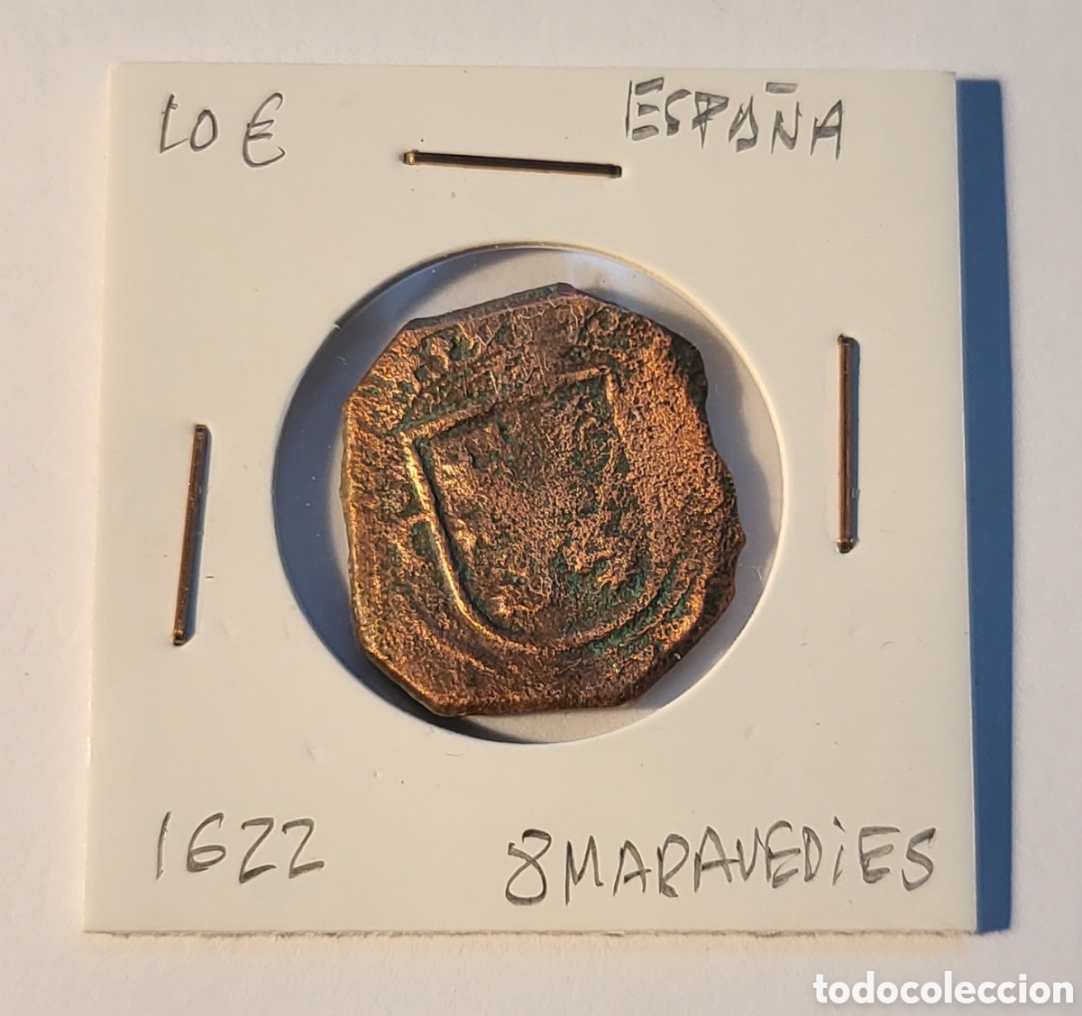 Monedas de Espa&ntilde;a: MONEDA DE ESPA&Ntilde;A 1622. &rdquo;8 Maravedies&rdquo; - Foto 1