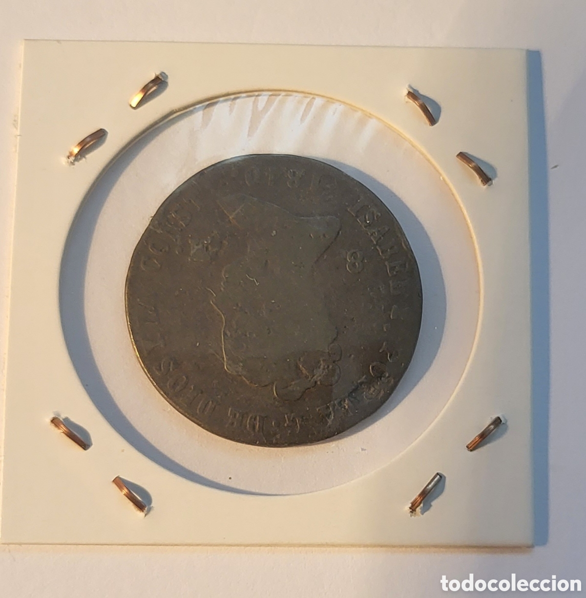 Monedas de Espa&ntilde;a: MONEDA DE ESPA&Ntilde;A 1840. &rdquo;4 Maravedies&rdquo; - Foto 2