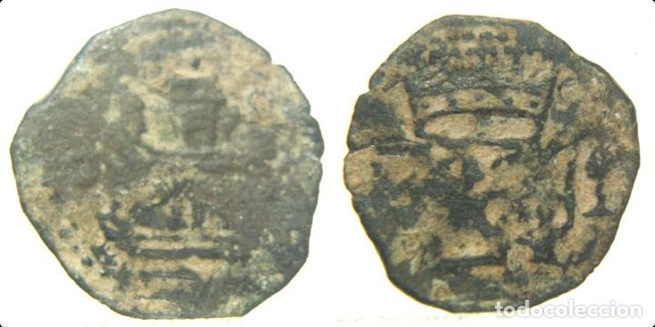 Monedas de Espa&ntilde;a: Moneda de Felipe II Blanca - Foto 1