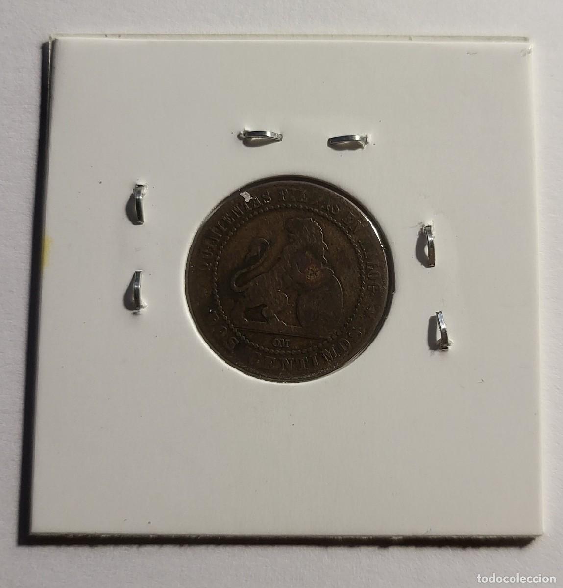Monedas de Espa&ntilde;a: MONEDA DE ESPA&Ntilde;A 1870 &rdquo;2 CENTIMOS&rdquo; - Foto 2