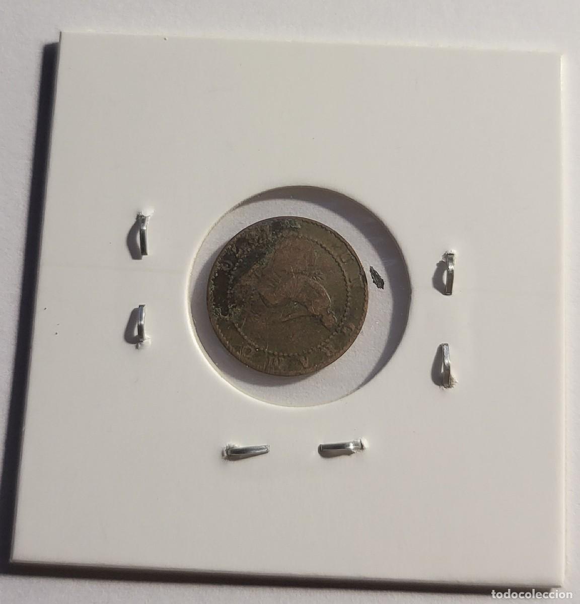 Monedas de Espa&ntilde;a: MONEDA DE ESPA&Ntilde;A 1870 &rdquo;1 CENTIMO&rdquo; - Foto 2