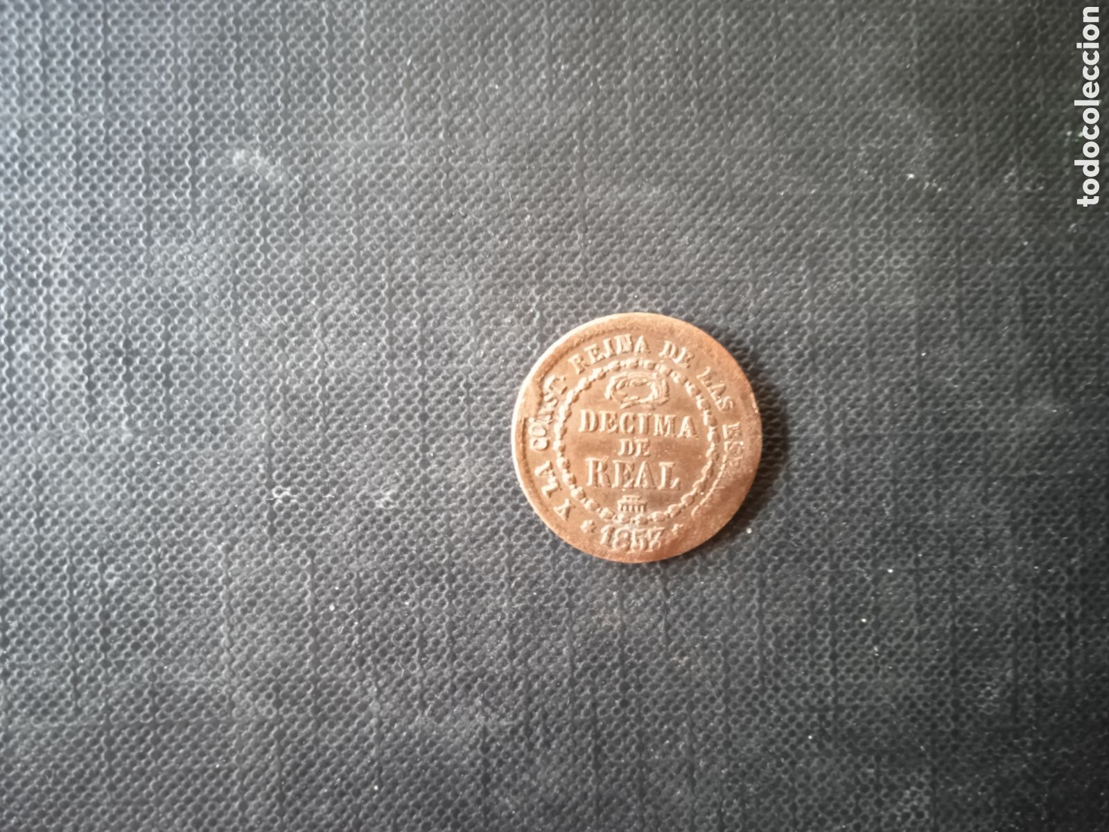 Monedas de Espa&ntilde;a: Moneda de 1 real 1853 Isabel I I - Foto 1
