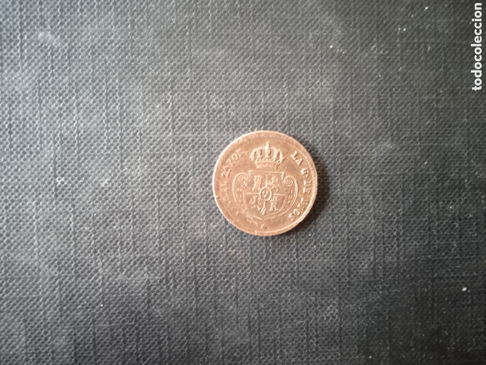 Monedas de Espa&ntilde;a: Moneda de 1 real 1853 Isabel I I - Foto 2