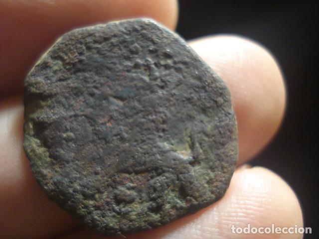 Monedas de Espa&ntilde;a: ESPA&Ntilde;A MONEDA FELIPE II - CUARTILLO DE CUENCA - Foto 2