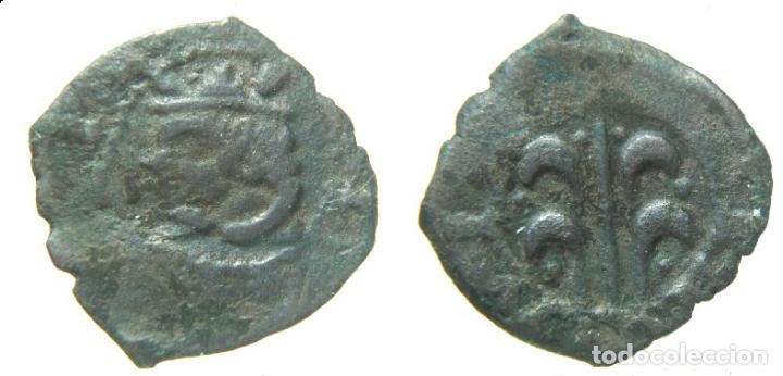 Monedas de Espa&ntilde;a: DINERO O MENUT DE LOS AUSTRIAS CECA DE VALENCIA - Foto 1