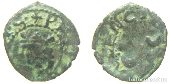 Monedas de Espa&ntilde;a: DINERO O MENUT DE LOS AUSTRIAS CECA DE VALENCIA - Foto 1