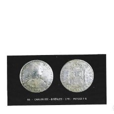 Monedas de España: CARLOS IV 8 REALES 1791 POTOSÍ P.R.