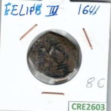 Monedas de España: CRE2603 MONEDA FELIPE IV 1641