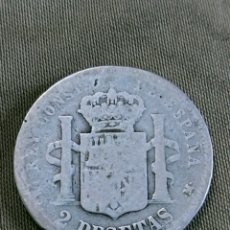 Monedas de España: MONEDA PLATA DOS PESETAS ALFONSO XII MIL OCHOCIENTOS OCHENTA Y DOS