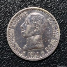 Monedas de España: ESPAÑA 50 CÉNTIMOS ALFONSO XIII 1910 (MBC)