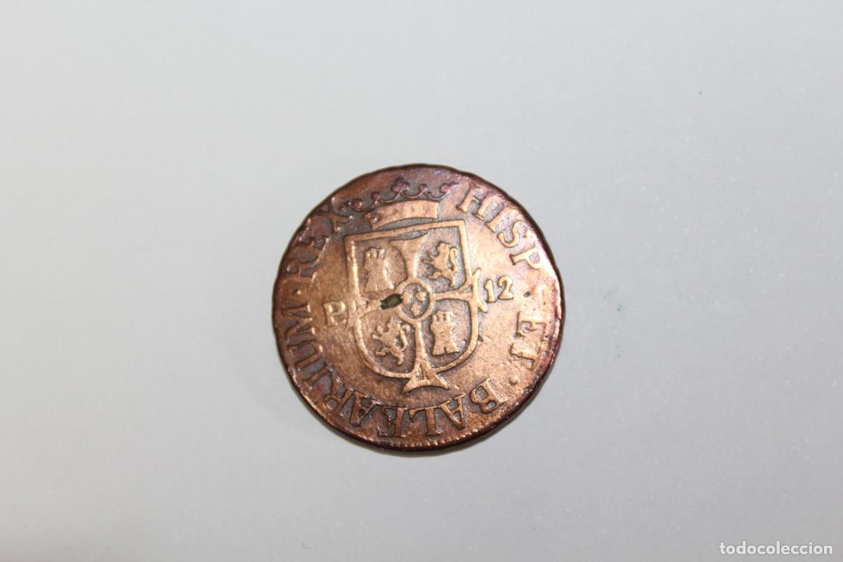 Monedas de Espa&ntilde;a: 12 DINERS de 1812 MALLORCA XC 1594 en BC - Foto 2