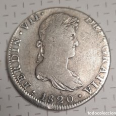 Monedas de España: 8 REALES PLATA FERNANDO VII 1820 CECA MÉXICO