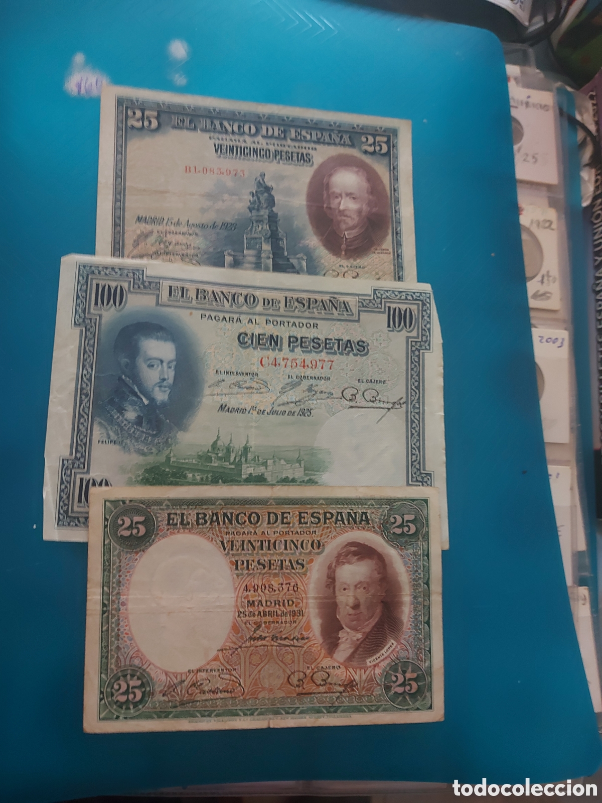 Monedas de Espa&ntilde;a: 3Billetes Espa&ntilde;a - Foto 1