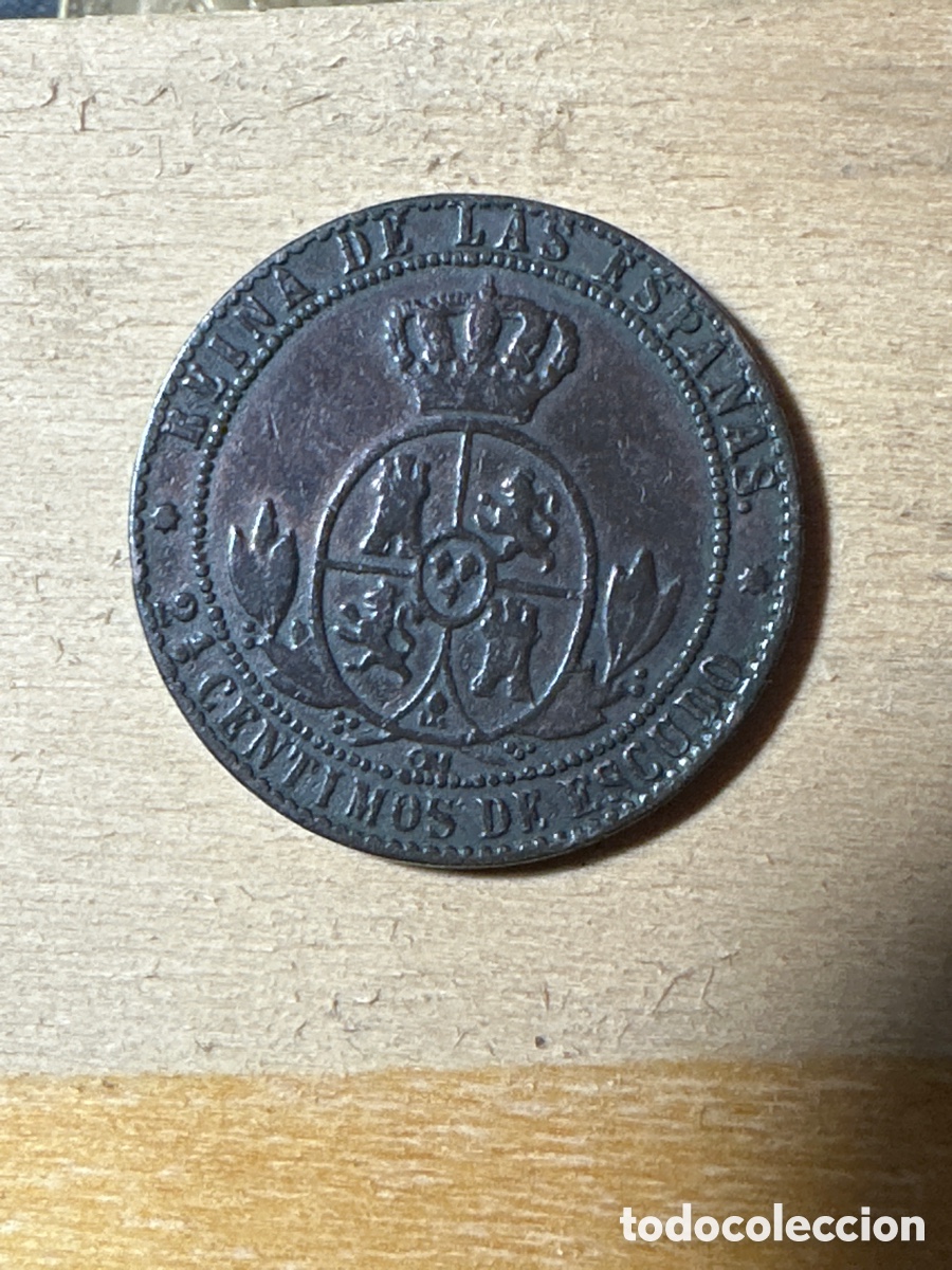 Monedas de Espa&ntilde;a: Moneda Isabel Ii, 1867 - Foto 2