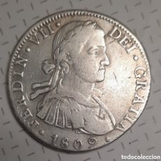 Monedas de España: 8 REALES PLATA FERNANDO VII 1809 CECA MÉXICO T.H (BUSTO IMAGINARIO)