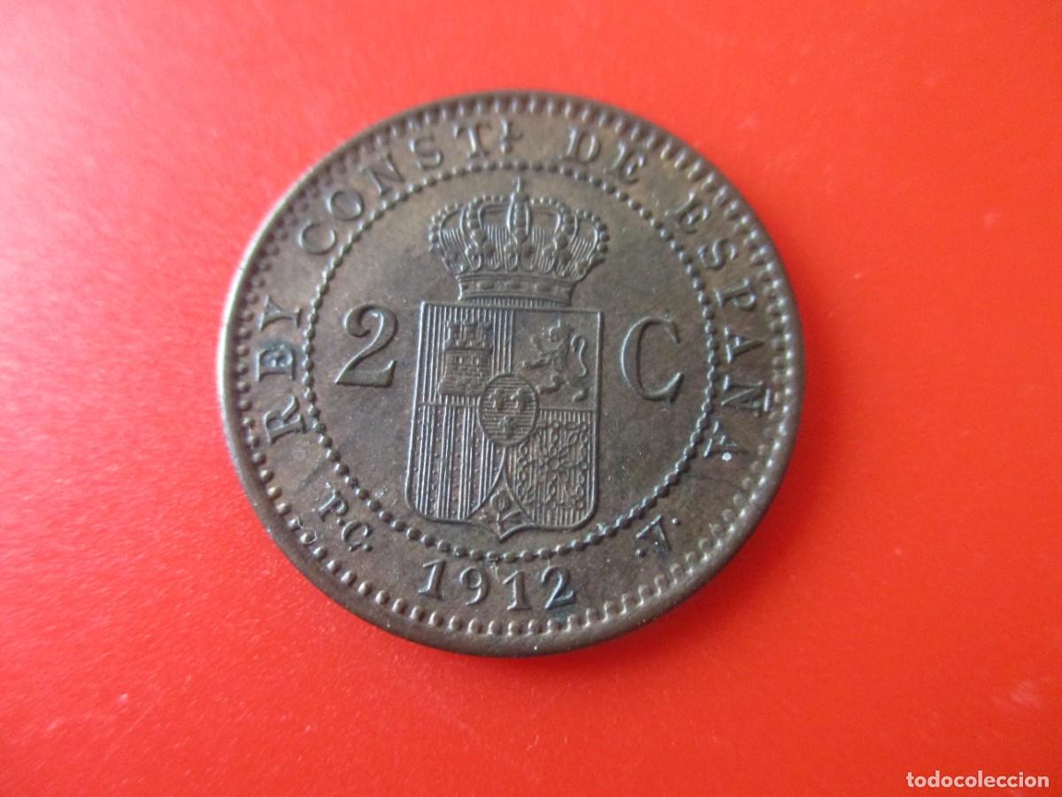 Monedas de Espa&ntilde;a: Alfonso XIII. 2 centimos de 1912. #mn - Foto 1