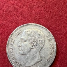 Monedas de España: MONEDA DE PLATA 5 PESETAS ALFONSO XII REY 1876 (GO) 4