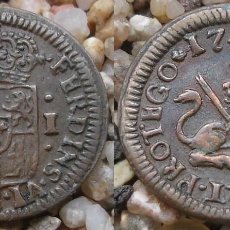 Monedas de España: 1 MARAVEDÍ. 1747. FERNANDO VI. SEGOVIA