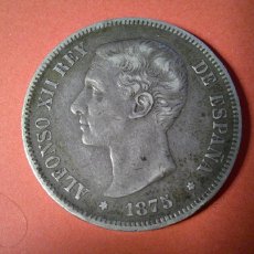 Monedas de España: MONEDA C243 : 5 PESETAS 1875