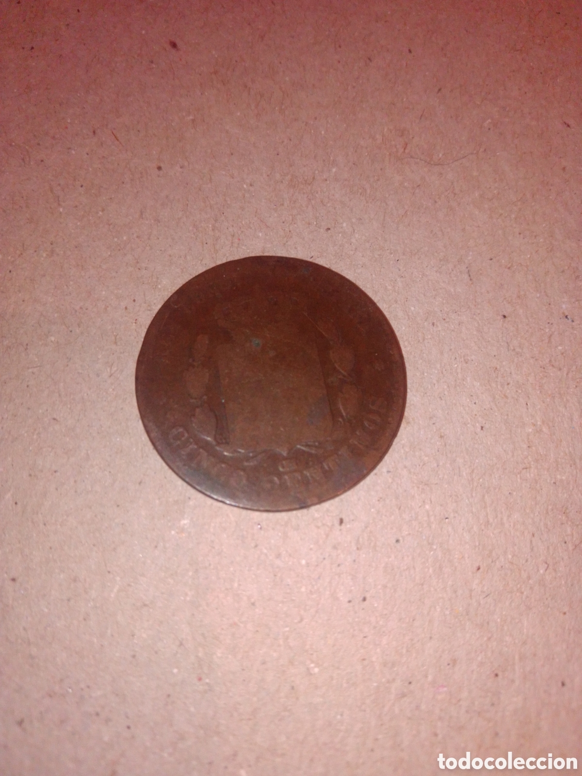Monedas de Espa&ntilde;a: 5 c&eacute;ntimos 1879 Alfonso XII - Foto 2