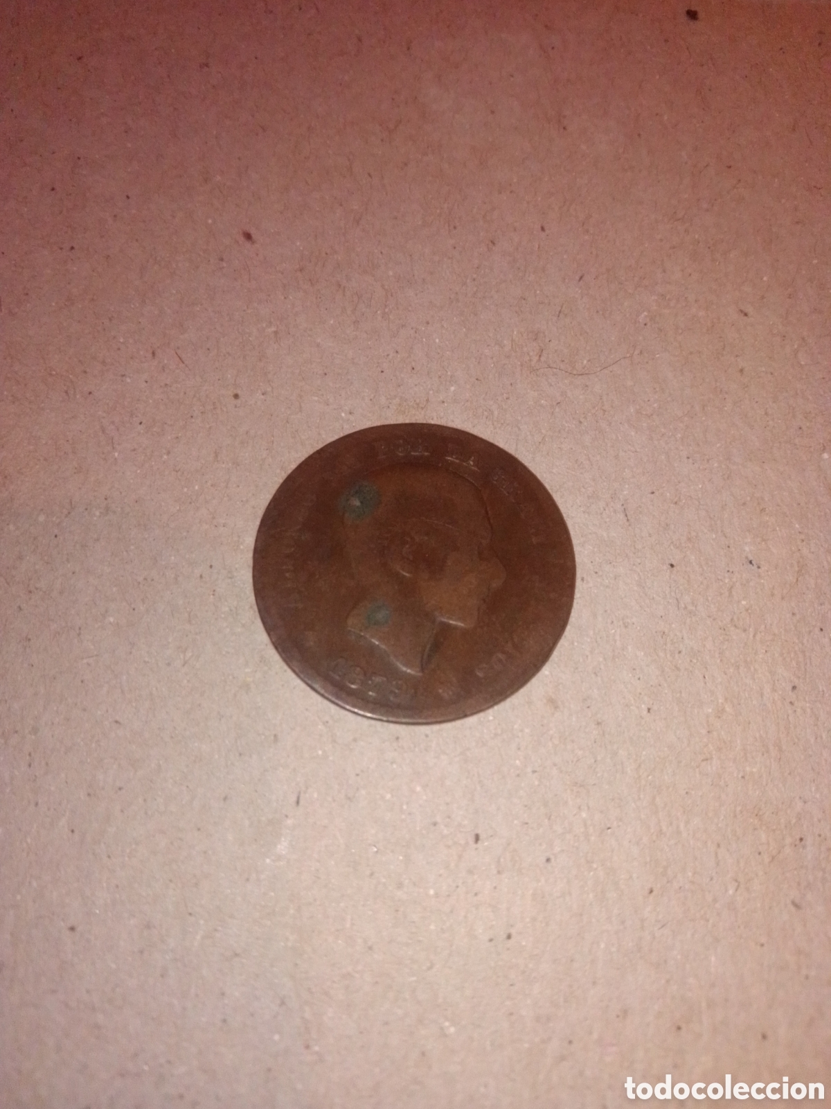 Monedas de Espa&ntilde;a: 5 c&eacute;ntimos 1879 Alfonso XII - Foto 1