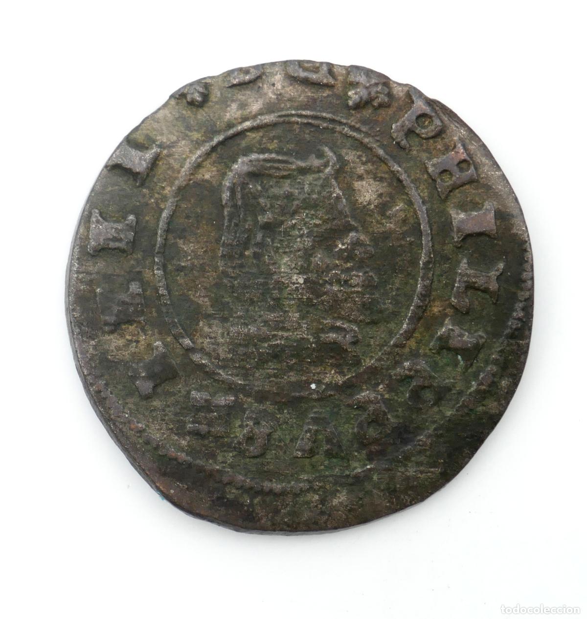Monedas de Espa&ntilde;a: FELIPE IIII. MONEDA DE 16 MARAVED&Iacute;S CECA: GRANADA. A&Ntilde;O 1663 - Foto 1