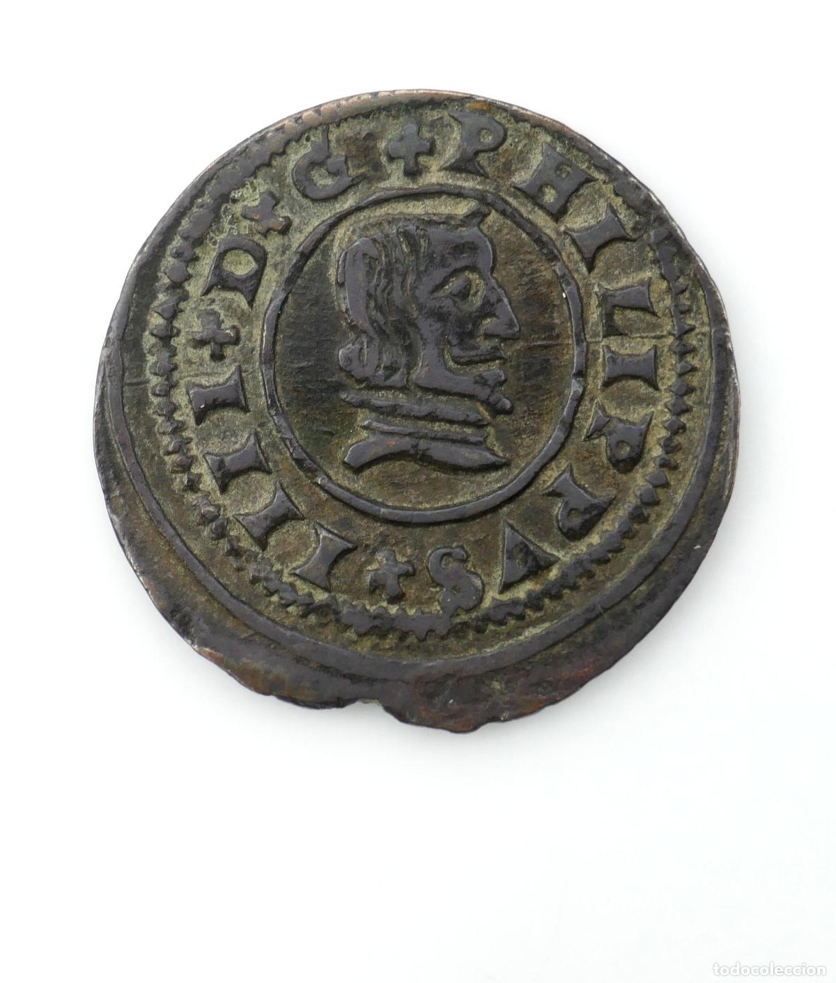 Monedas de Espa&ntilde;a: FELIPE IIII. MONEDA DE 16 MARAVED&Iacute;S CECA: C&Oacute;RDOBA. A&Ntilde;O 1663 - Foto 1