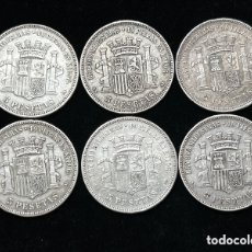 Monedas de España: LOTE MONEDAS DE PLATA 5 PESETAS 1970 GOBIERNO PROVISIONAL ESTRELLA *70 EN TODAS
