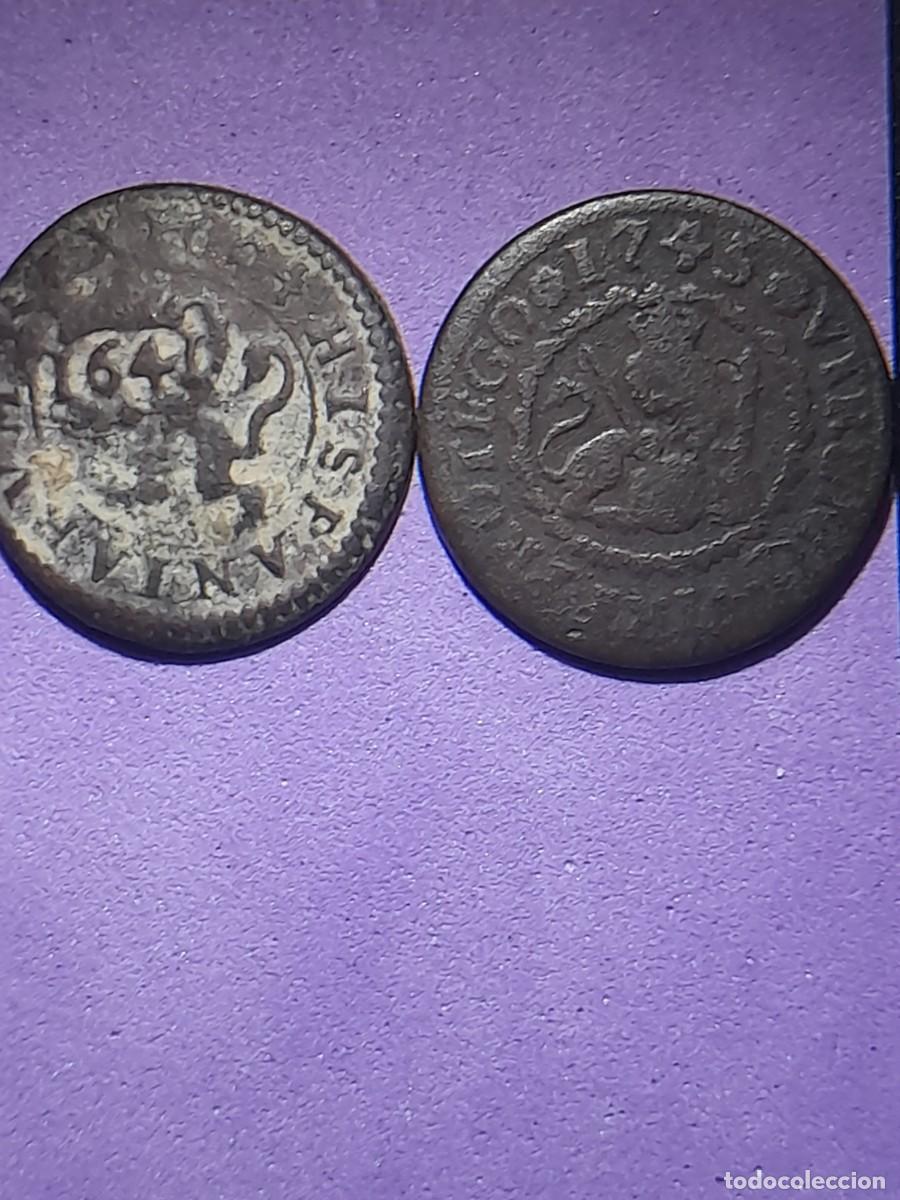 Monedas de Espa&ntilde;a: 4 y 2 maravedies - Foto 1