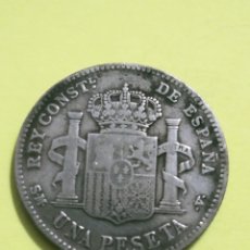 Monedas de España: UNA PESETA PLATA 1900