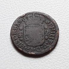 Monete da Spagna: FELIPE V 2 MARAVEDÍS SEGOVIA 1745 BC