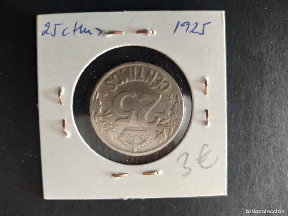 Monedas de Espa&ntilde;a: 25 CENTIMOS 1925 - Foto 2