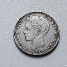 Monedas de España: ALFONSO XIII 1 PESETA PLATA 1900 *XX-XX SMV MBC-