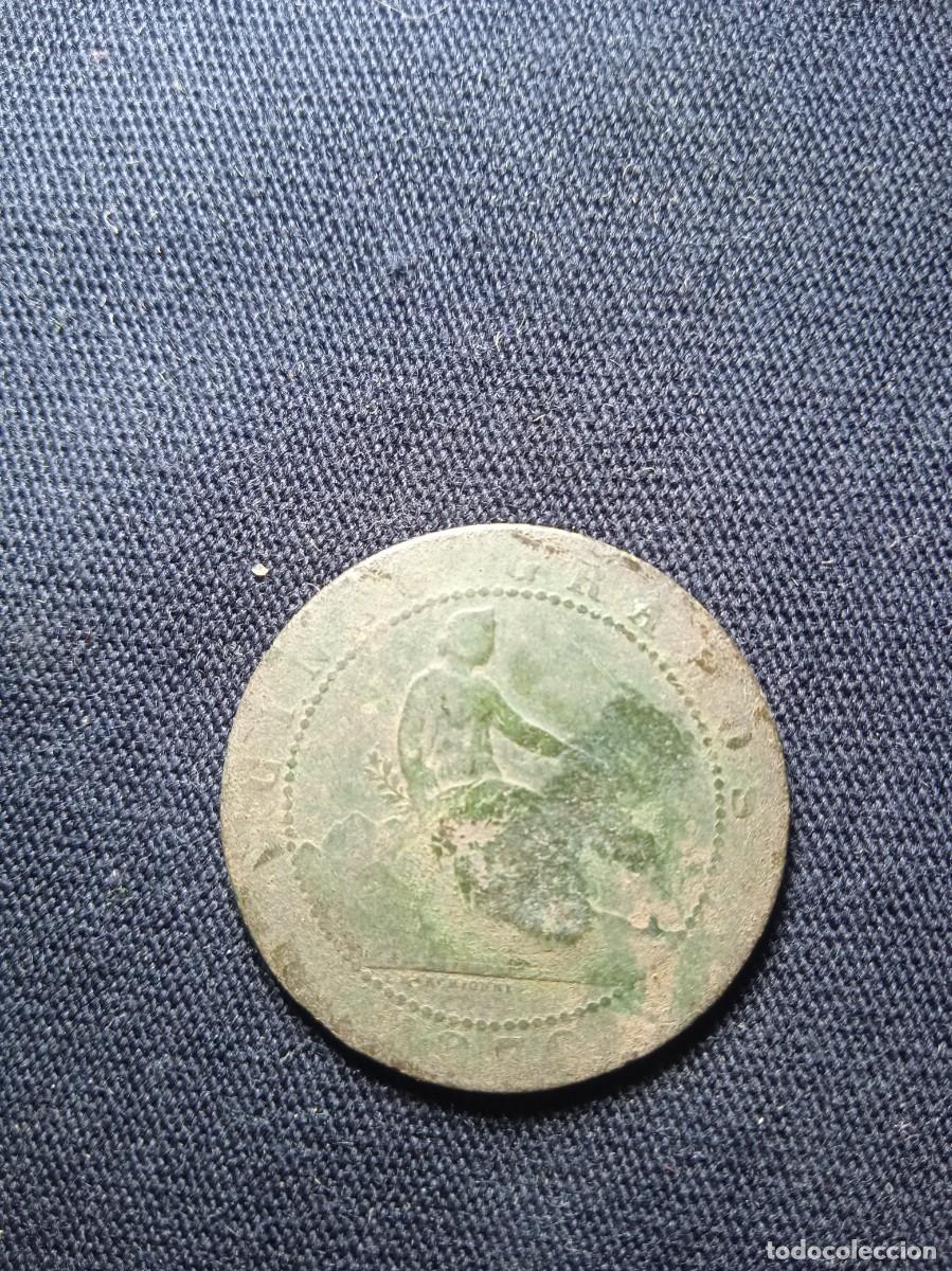 Monedas de Espa&ntilde;a: Antigua moneda resellada. - Foto 2