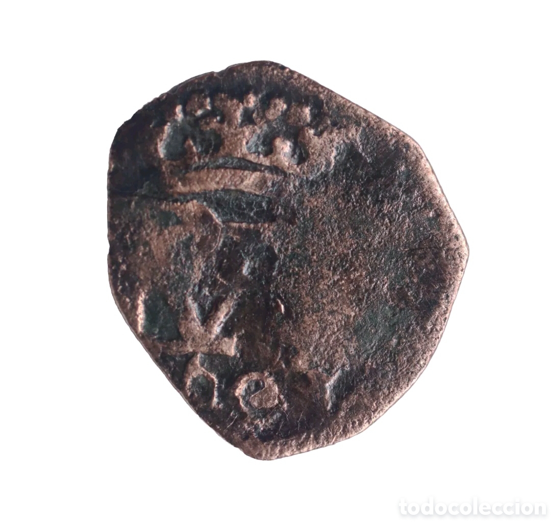 Monedas de Espa&ntilde;a: RARO UN MARAVED&Iacute; 1601 CUENCA - Foto 1
