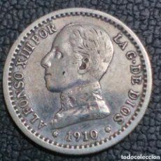 Monedas de España: PLATA ESPAÑA 50 CENTIMOS 1910 ESTRELLAS 1-0