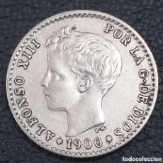Monedas de España: PLATA ESPAÑA 50 CENTIMOS 1900