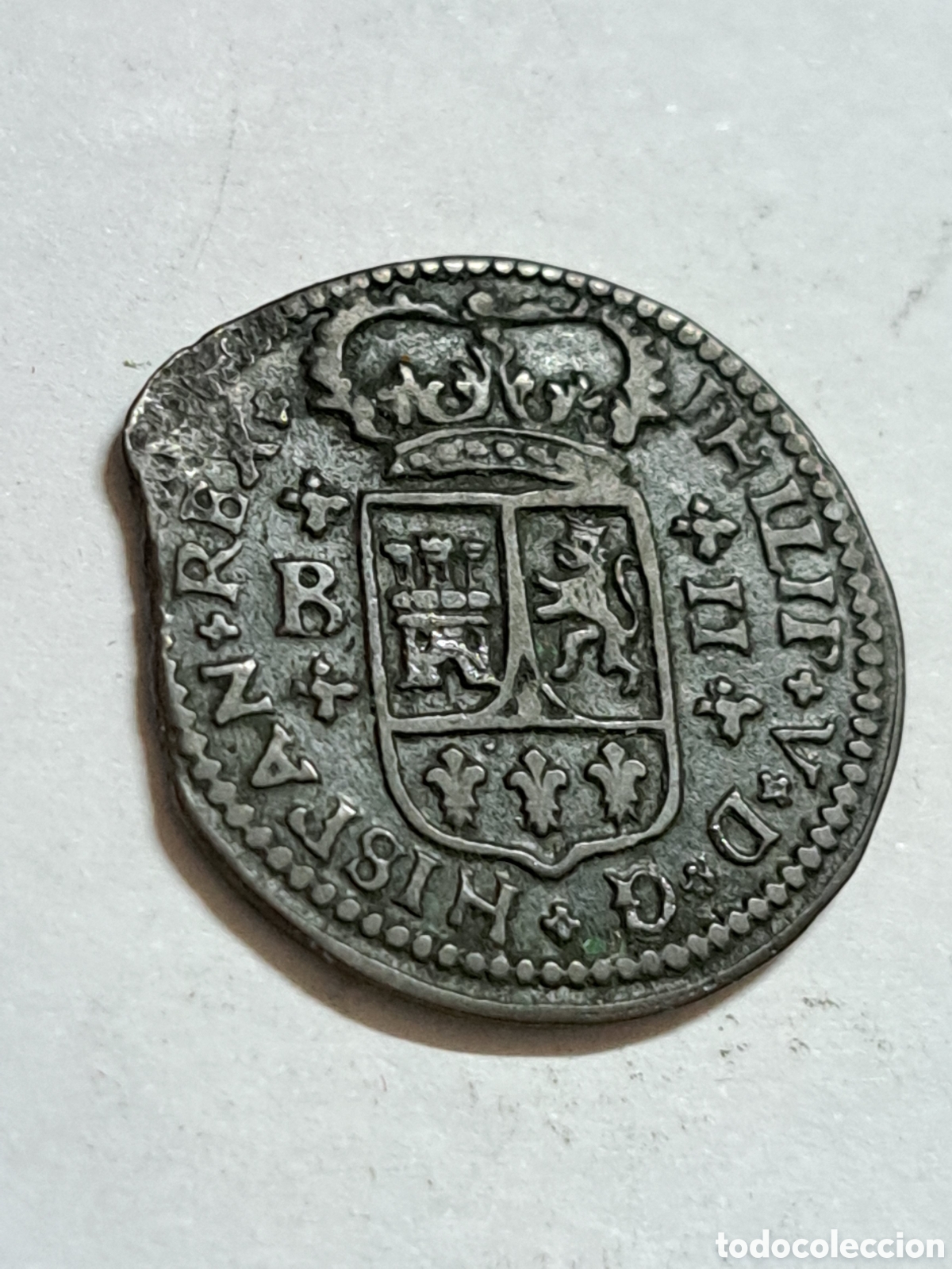 Monedas de Espa&ntilde;a: 2 maraved&iacute;s de Felipe V a&ntilde;o 1720 - Foto 2