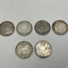 Monedas de España: LOTE DE 6 MONEDAS FALSAS DE EPOCA - 4 DUROS-MONEDA DE 5 PTAS - 2 MONEDAS DE 20 REALES - MIRAR FOTOS