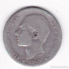 Monedas de España: MONEDA DE ALFONSO XII UNA PTA EN PLATA 1885