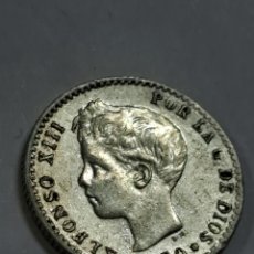 Monedas de España: 50 CÉNTIMOS DE PLATA REINADO DE ALFONSO XIII AÑO 1900 CON BRILLO ORIGINAL