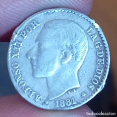 Monedas de España: ALFONSO XII 50 CÉNTIMOS 1881