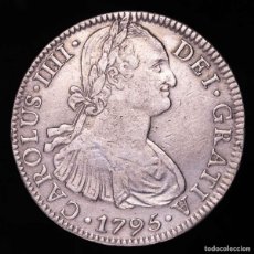 Monedas de España: ESPAÑA. CARLOS IV (1788-1808) - 8 REALES DE PLATA. 1795 FM - MEXICO