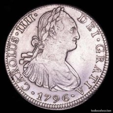 Monedas de España: ESPAÑA. CARLOS IV (1788-1808) - 8 REALES 1796 FM - MEXICO